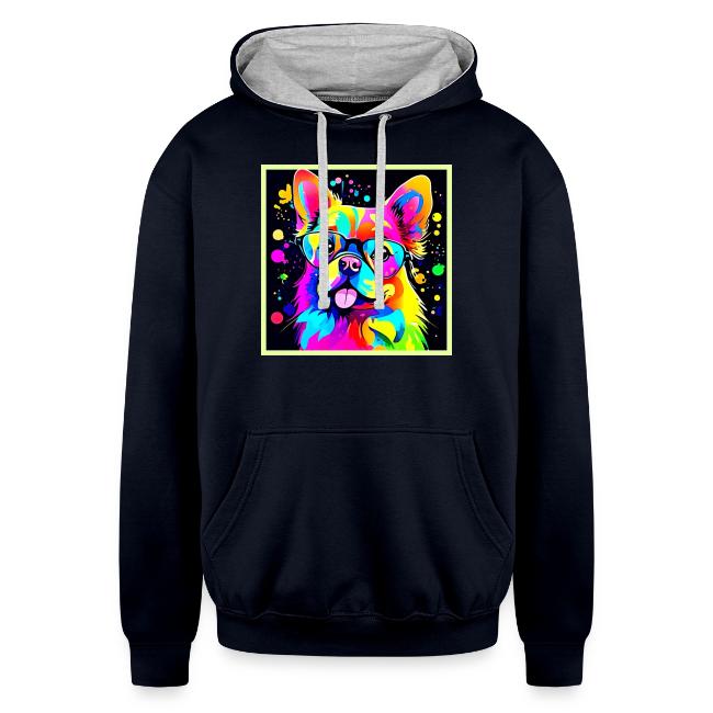 Vivid Canine Vibes Design