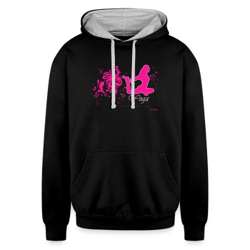yoga_002 - Unisex Contrast Hoodie
