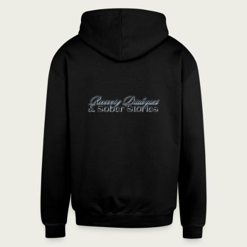 Recovery Mantra Empowered by what I survived - Unisex Contrast Hoodie