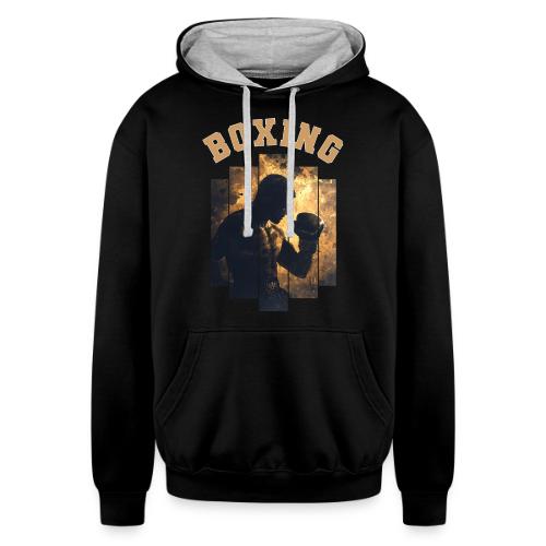 The Art of Boxing - Unisex Contrast Hoodie