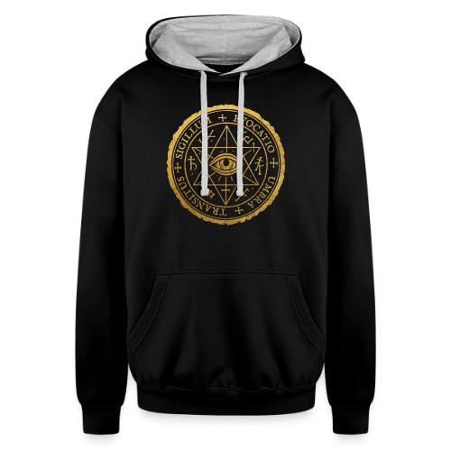 Sigillum Obscura Aurum - Unisex Contrast Hoodie