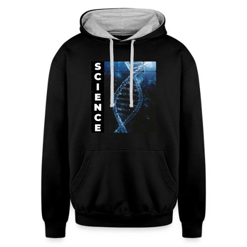 Frozen Code of Science - Unisex Contrast Hoodie