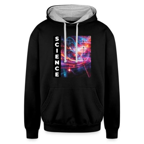 The Chaos of Science - Unisex Contrast Hoodie