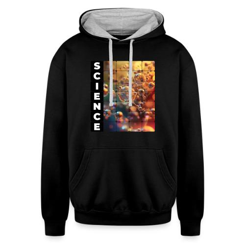 Nodes of Science - Unisex Contrast Hoodie