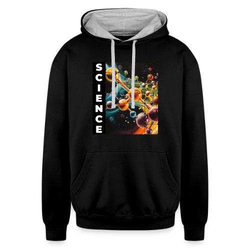 Molecular Science - Unisex Contrast Hoodie