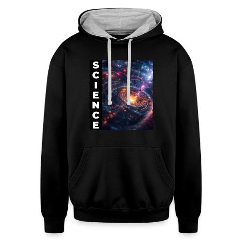 Science Spiral - Unisex Contrast Hoodie