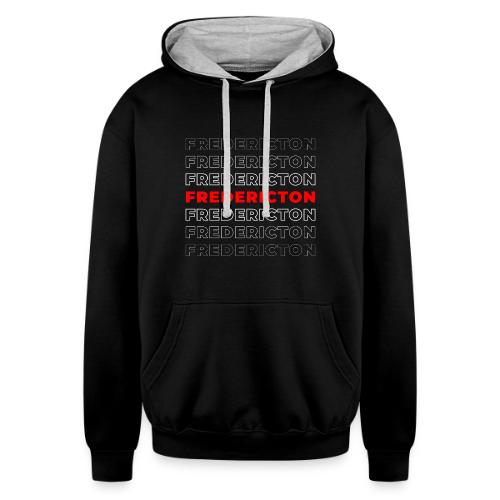 Fredericton Frame - Unisex Contrast Hoodie