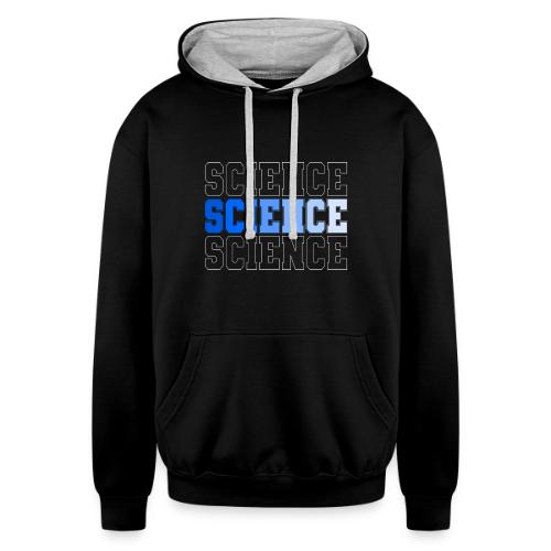 Science: Fuel for Discovery - Unisex Contrast Hoodie