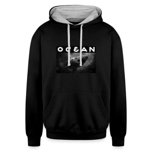 Ocean: Abyssal Terror - Unisex Contrast Hoodie