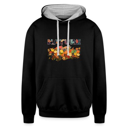 Brushed by Nature - Unisex Contrast Hoodie