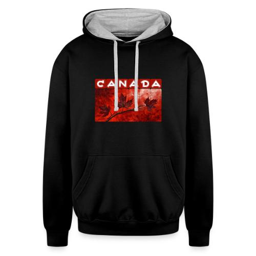 Art of Canada - Unisex Contrast Hoodie