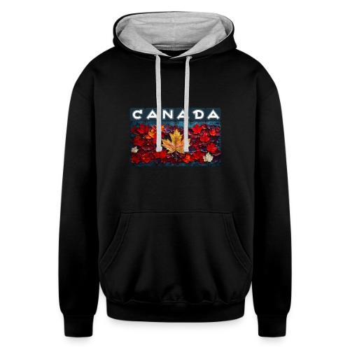 Canada's Living Canvas - Unisex Contrast Hoodie
