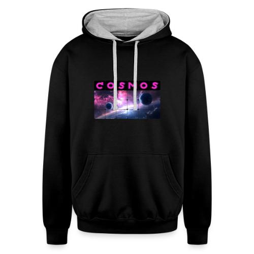 Echoes of the Cosmos - Unisex Contrast Hoodie