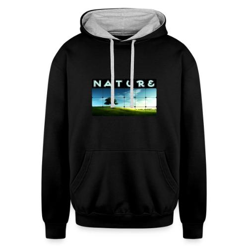 Nature: Solitary Strength - Unisex Contrast Hoodie