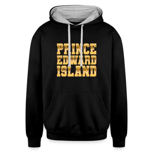 Prince Edward Island - Unisex Contrast Hoodie