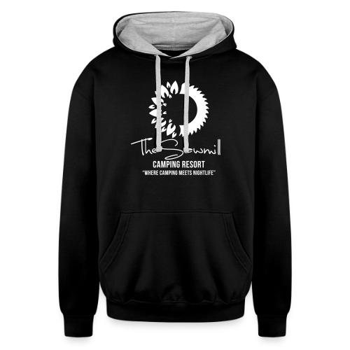 Standard Sawmill Logo - Unisex Contrast Hoodie