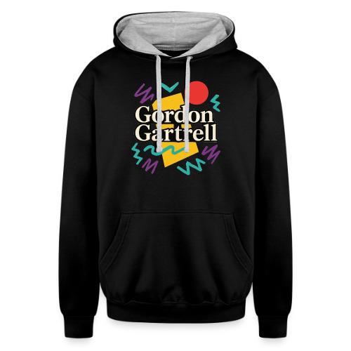 Gordon Gartrell Inspired Retro 80s T-Shirt - Unisex Contrast Hoodie