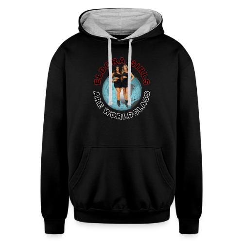 Eldora Girls Are Worldclass - Unisex Contrast Hoodie