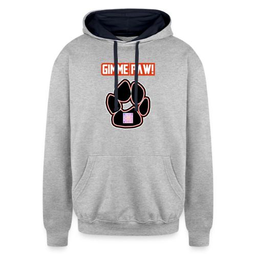 Jack-Jack’s Paw (Proceeds go to ASPCA!) - Unisex Contrast Hoodie
