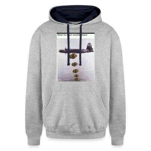 Weed Bombs - Unisex Contrast Hoodie