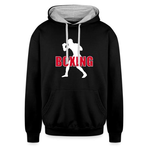 Boxing Force - Unisex Contrast Hoodie