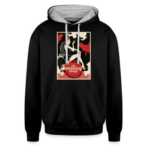 The Speak Easy Lounger - Unisex Contrast Hoodie