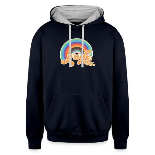 NECCA Pride Shirt - Unisex Contrast Hoodie