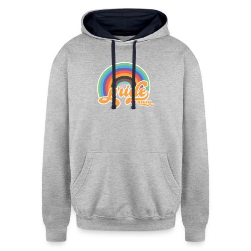 NECCA Pride Shirt - Unisex Contrast Hoodie