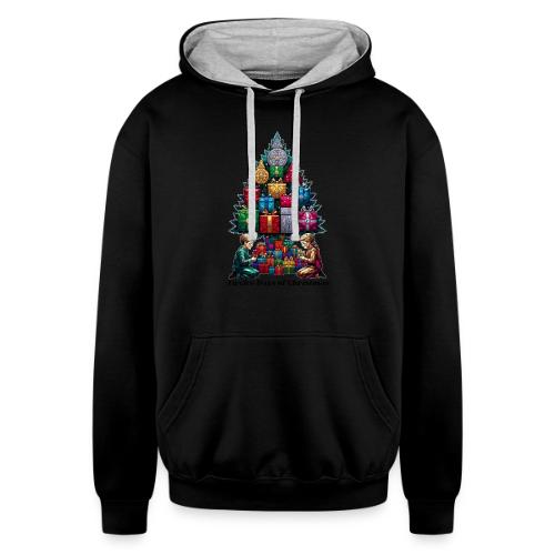 Twelve Days of Gifts T-Shirt - Unisex Contrast Hoodie