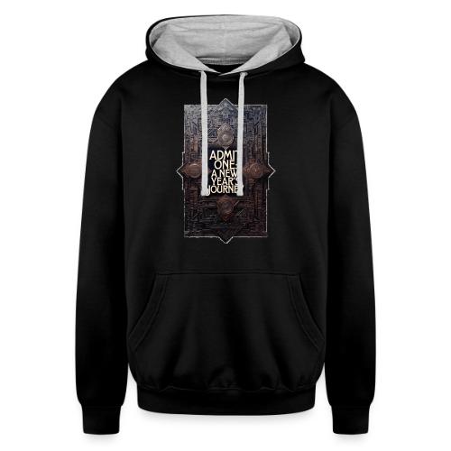 Art Deco VIP Pass T-Shirt - Unisex Contrast Hoodie
