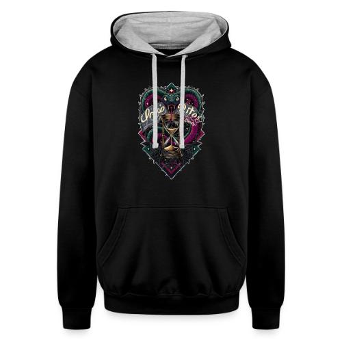 Love Bites (Literally) T-Shirt - Unisex Contrast Hoodie