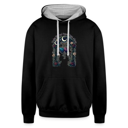 Under Eternal Stars Ours Alone Arbor Gifts T-Shirt - Unisex Contrast Hoodie