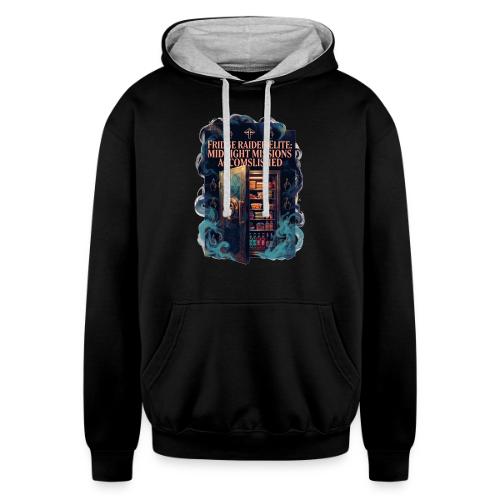 Fridge Raider Elite T Shirt - Unisex Contrast Hoodie