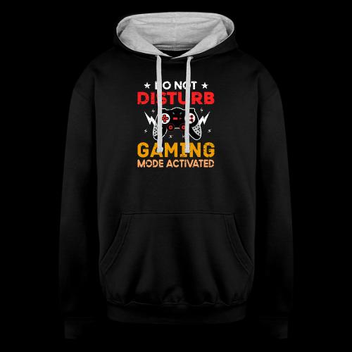 Do Not Disturb: Gaming Mode Activated - Unisex Contrast Hoodie