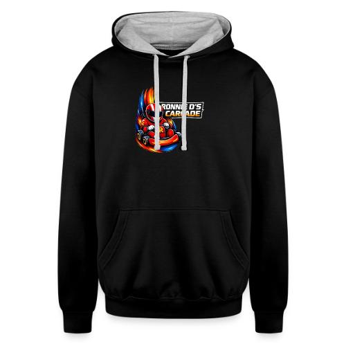 Carcadelogoracer1 - Unisex Contrast Hoodie