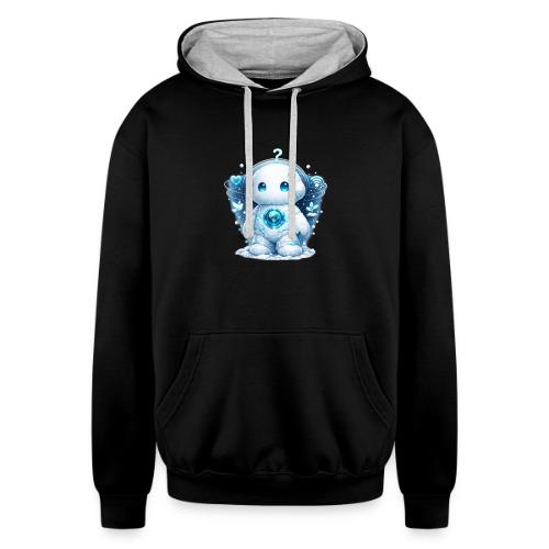 Snowy AI - Unisex Contrast Hoodie
