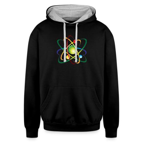 Atom - Unisex Contrast Hoodie