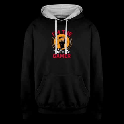 I'm The Ultimate Gamer - Unisex Contrast Hoodie