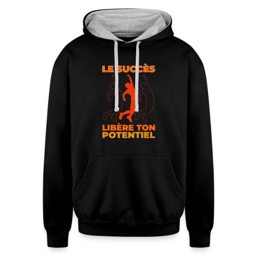 Libère ton Potentiel - Unisex Contrast Hoodie