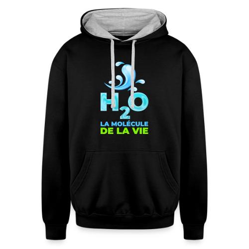 The molecule of life - Unisex Contrast Hoodie