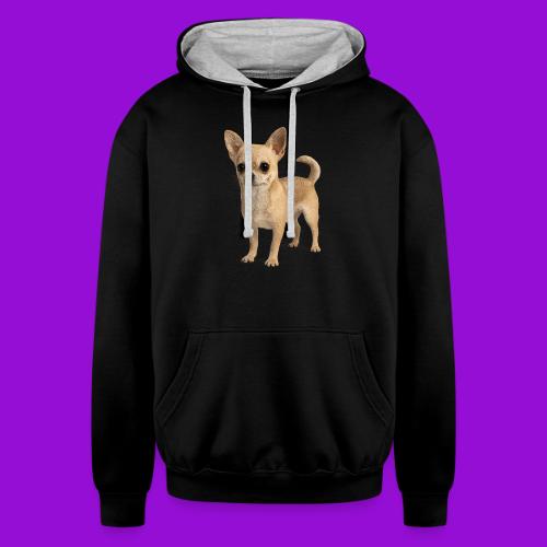 Chihuahua - Unisex Contrast Hoodie