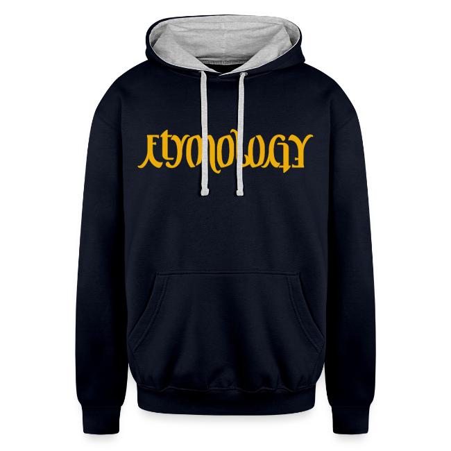 Yellow Etymology Ambigram