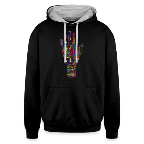 The Hand - Unisex Contrast Hoodie