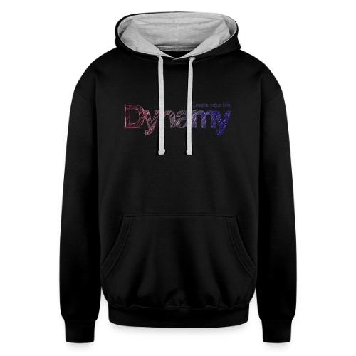 Dynamy Logo - Unisex Contrast Hoodie
