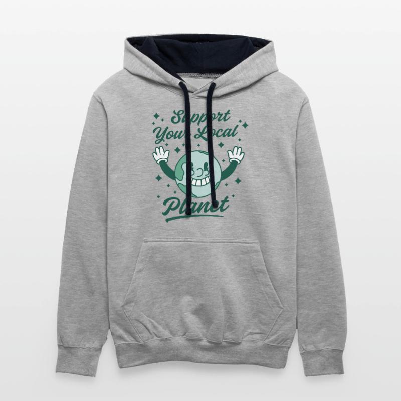 Support Your Local Planet Sweatshirt - 2 Color Options