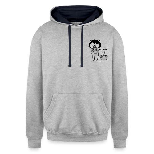 ZK2026 Team Cuppa - Unisex Contrast Hoodie