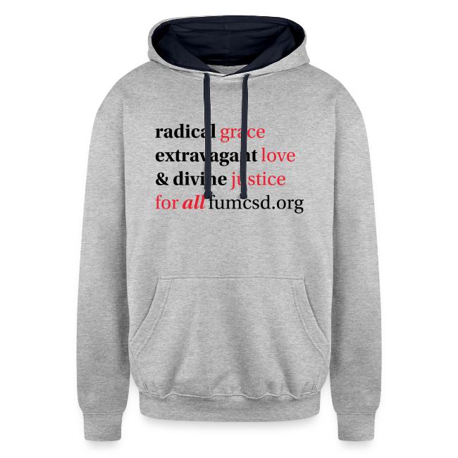Grace. Love. Justice. serif font