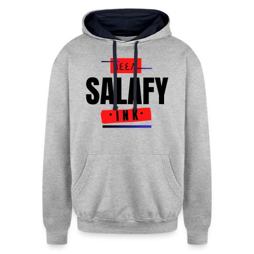 SI 1448 B - Unisex Contrast Hoodie