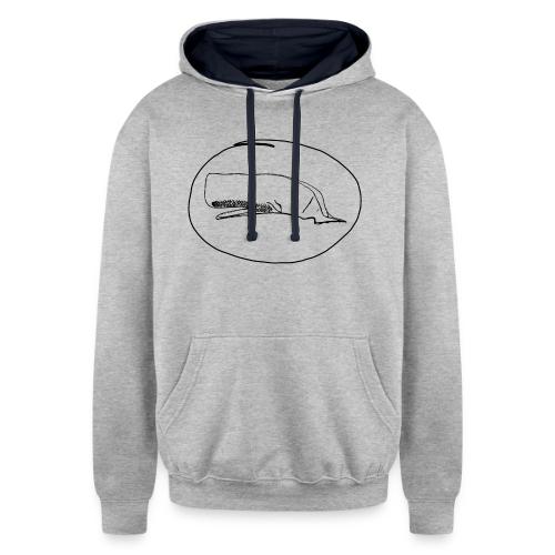 Whale? - Unisex Contrast Hoodie