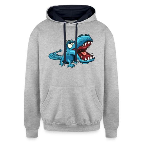 crocodile 3838022 - Unisex Contrast Hoodie